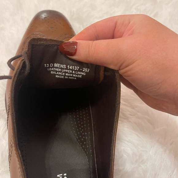 men’s size 13 florsheim leather shoes main image 4